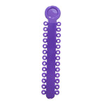 Elastic ligatures on a module, 26 rings, Purple